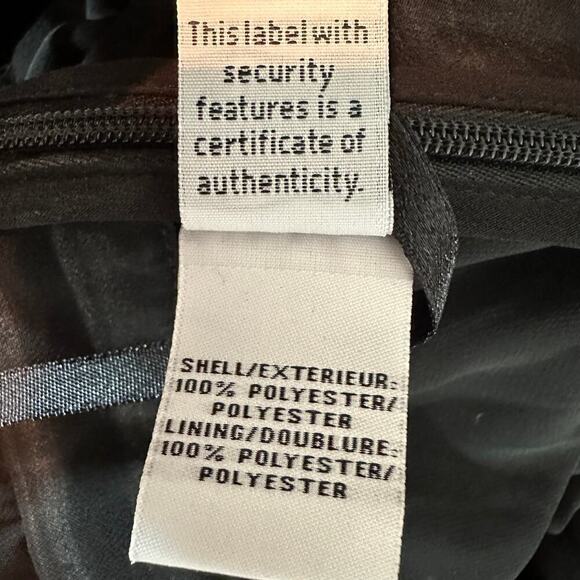 Diane Von Furstenberg DVF Gia Black Ruffle Skirt Cocktail Dress Size 8 Formal - Picture 6 of 13